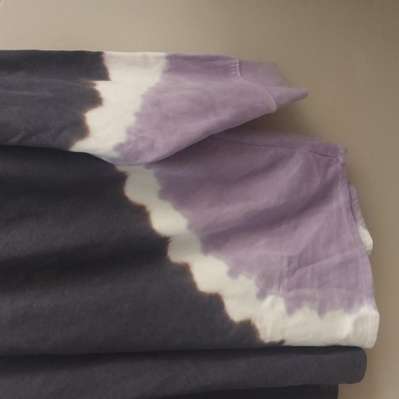 TORRID Tie Dye Long Sleeve Fleece Tunic Style Sweatshirt - Picture 7 of 15